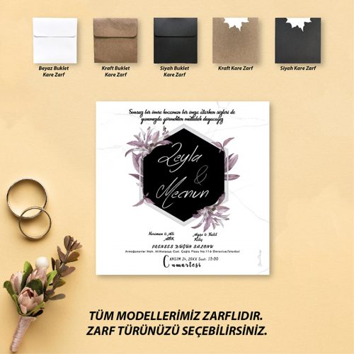 Yeni Davetiye modelleri - Otuz9 Reklam